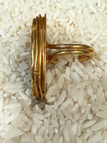 PERSIAN TURQUOISE NEST RINGS