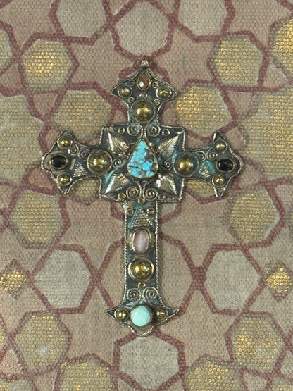 GEMSTONE STUDDED CROSSES