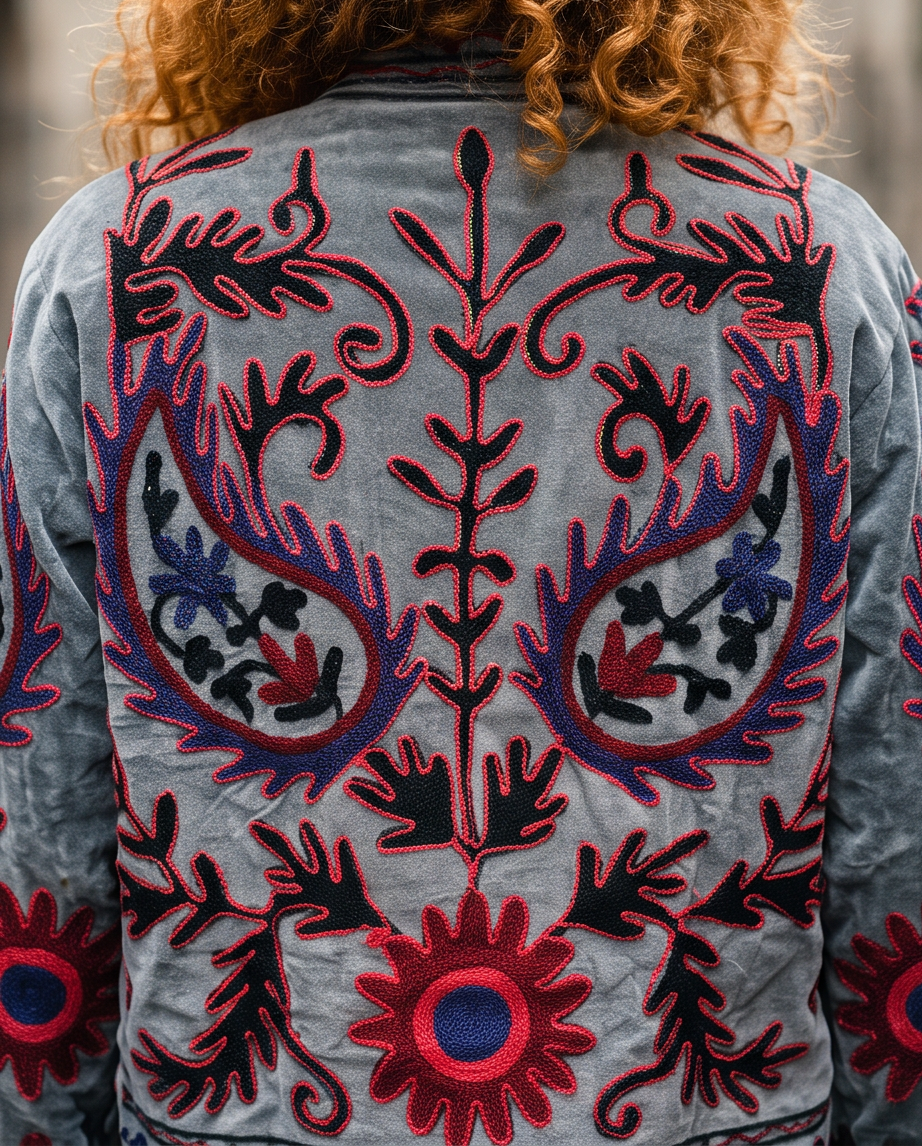 GRAY DAY VELVET JACKET