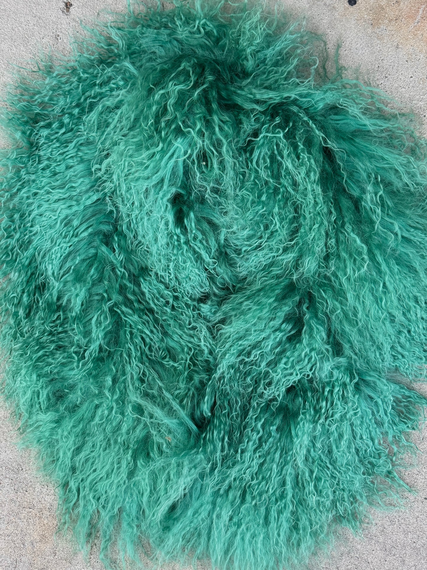 MONGOLIAN LAMB FUR COLLAR