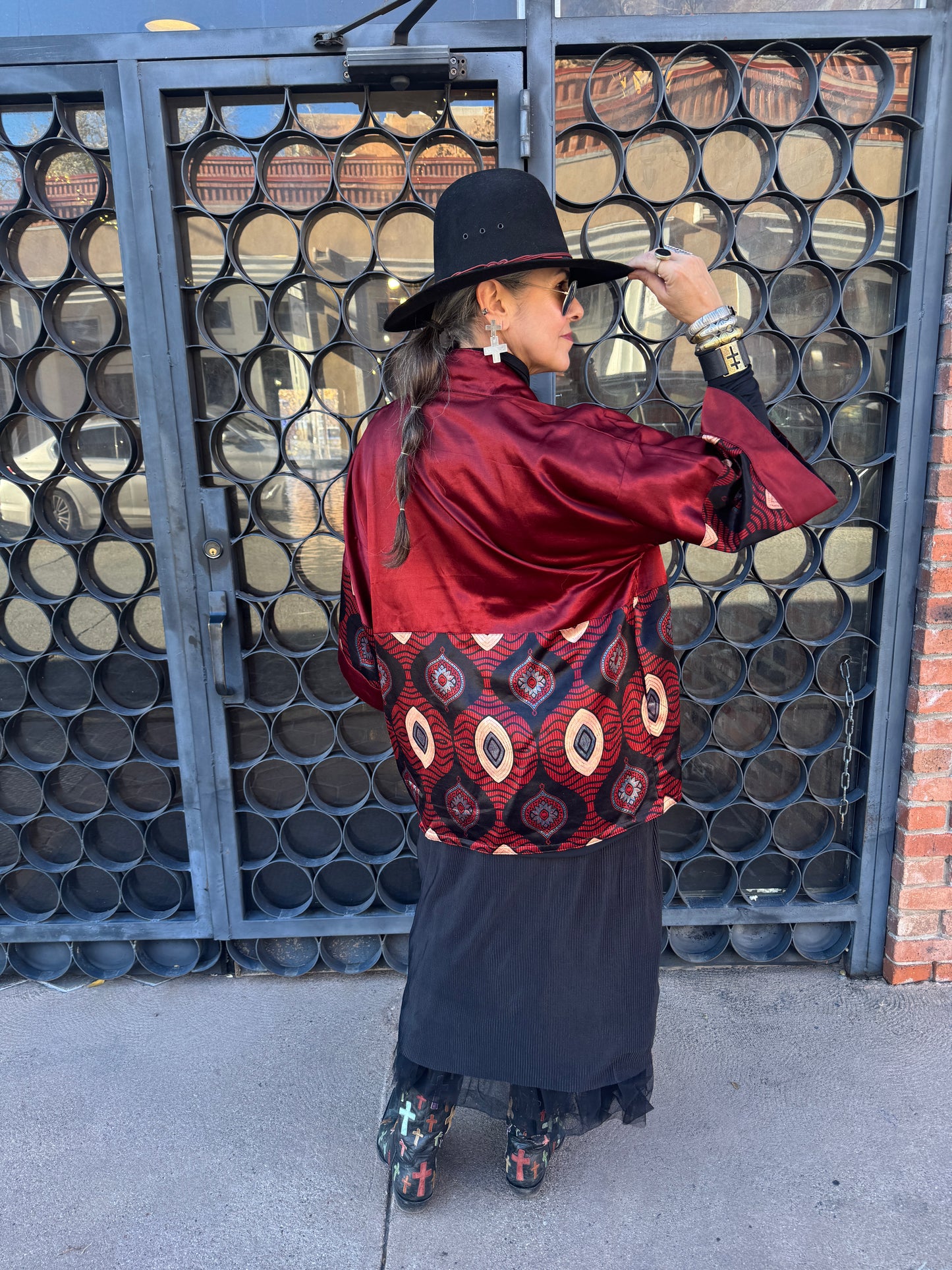 NAIROBI BUTTON KIMONO SHORT & LONG