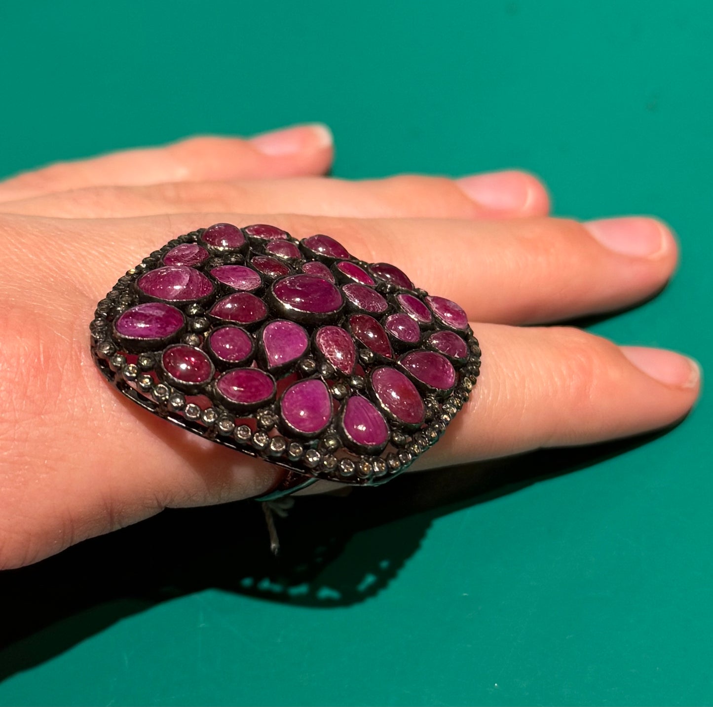 RUBY DIAMOND RING