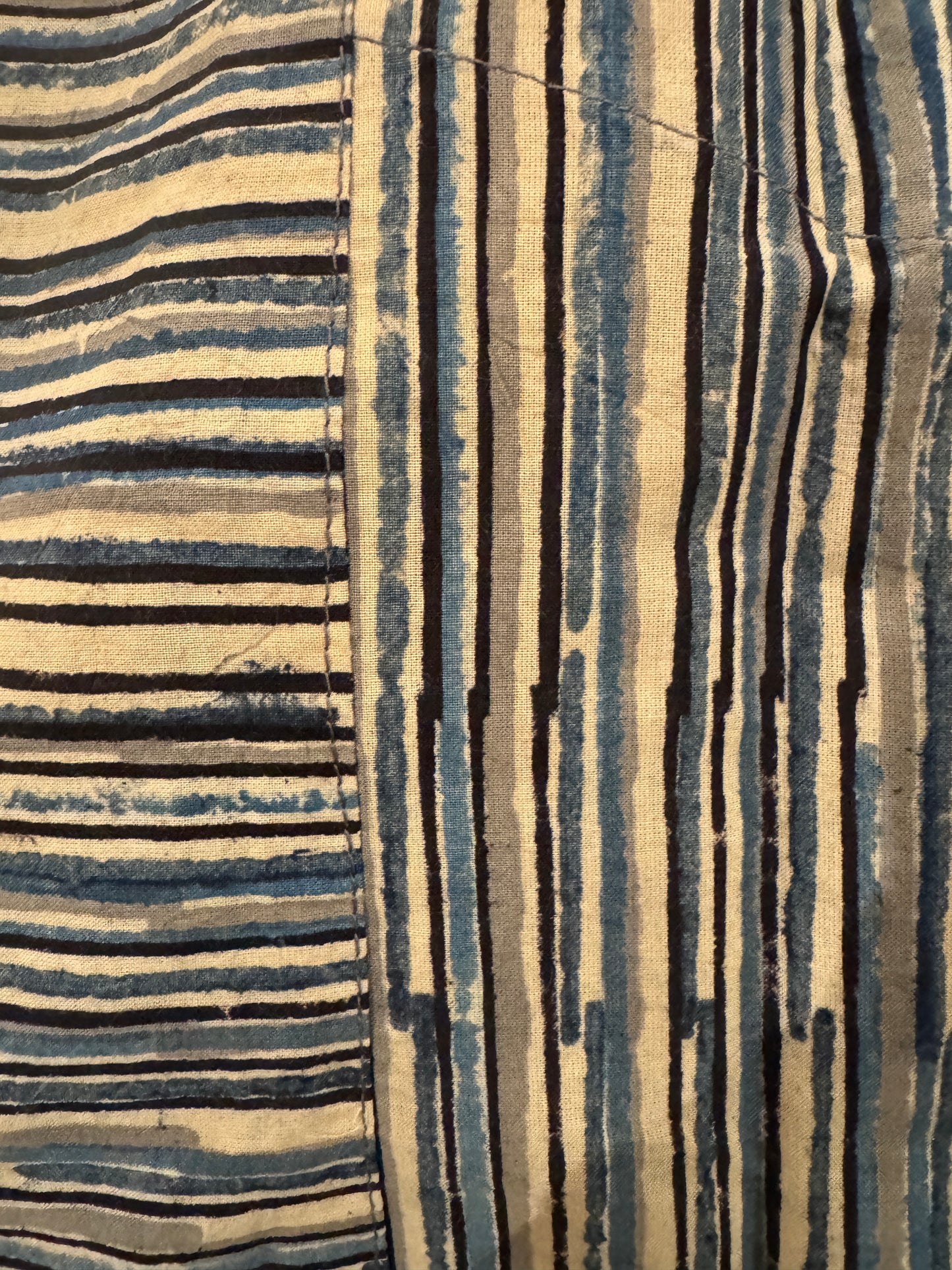 RONI PANTS HAND PRINTED STRIPES