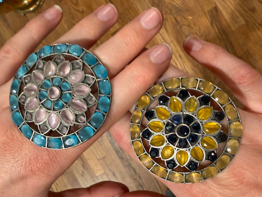 MAMMOTH MANDALA MOSAIC RINGS