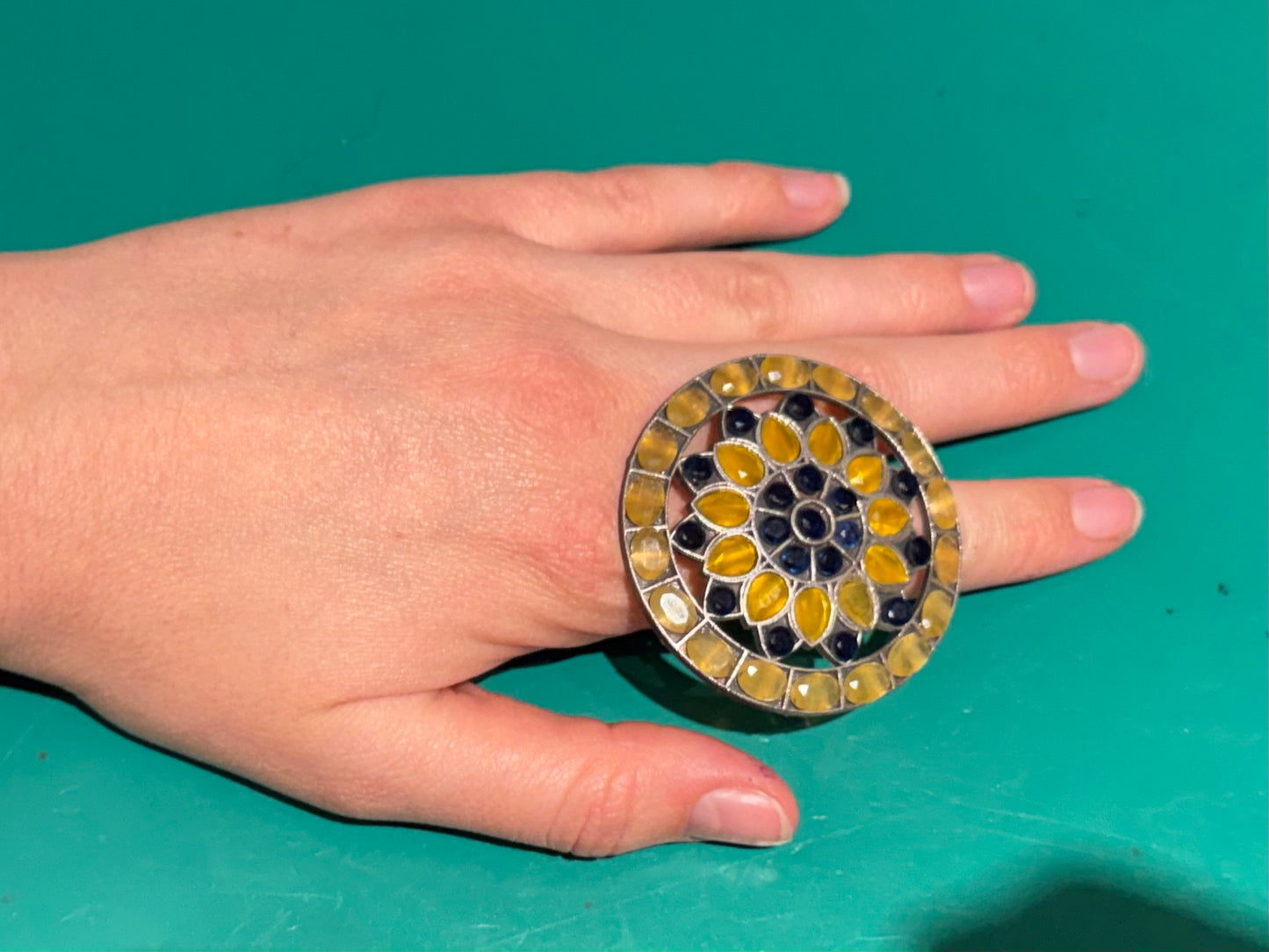 MAMMOTH MANDALA MOSAIC RINGS