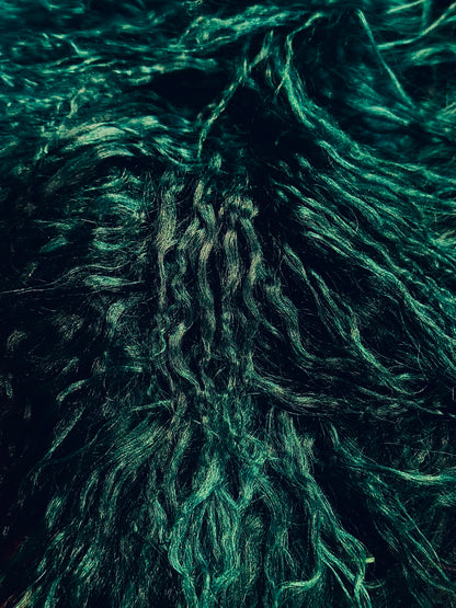MONGOLIAN CURLY LAMB CUFFS