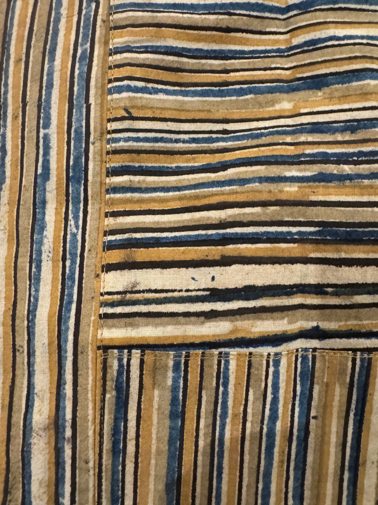 RONI PANTS HAND PRINTED STRIPES