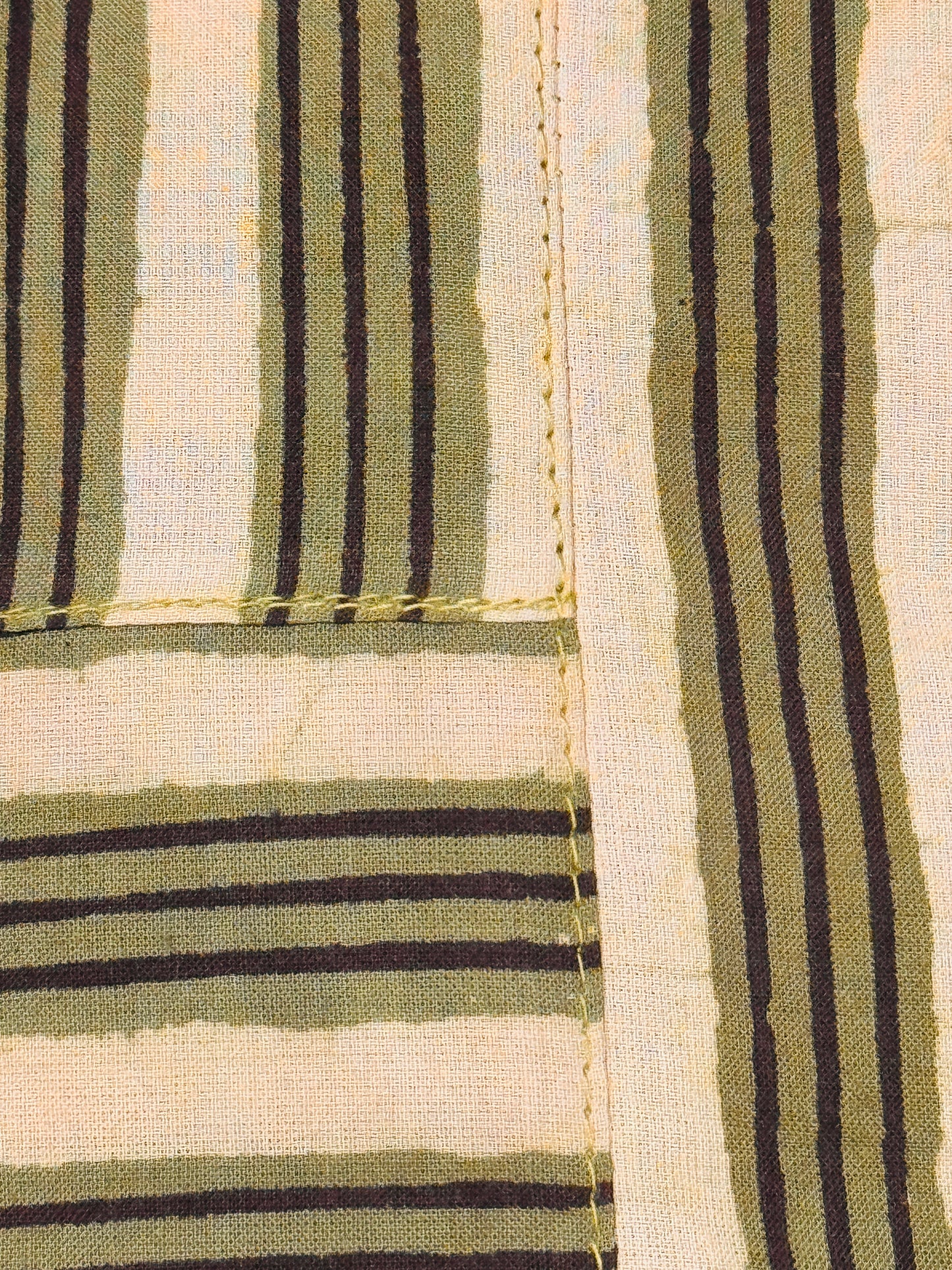 RONI PANTS HAND PRINTED STRIPES