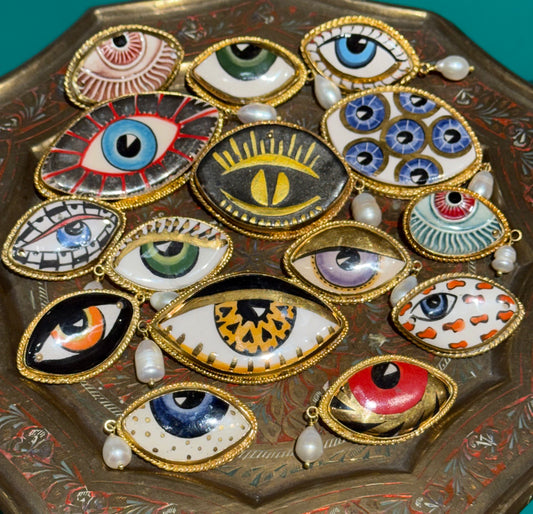 I’VE GOT AN EYE ON YOU BROOCHES