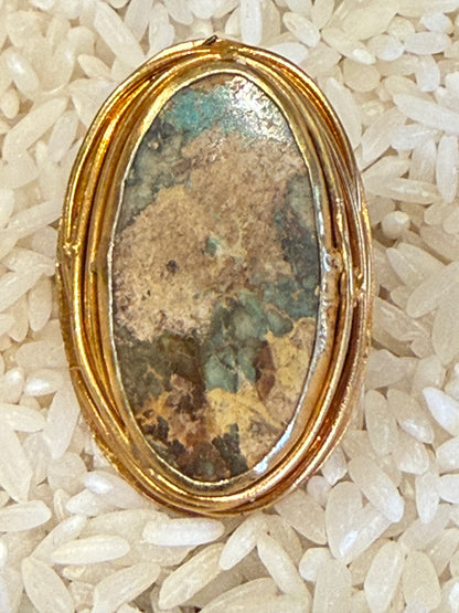 PERSIAN TURQUOISE NEST RINGS