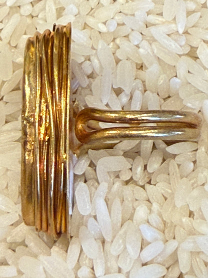 PERSIAN TURQUOISE NEST RINGS