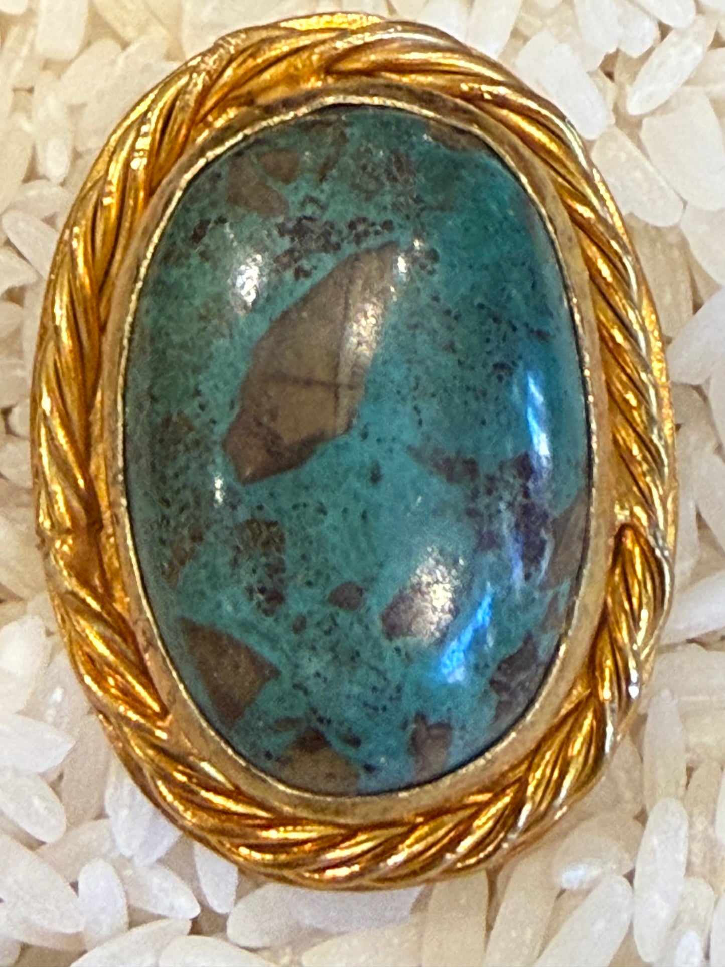 PERSIAN TURQUOISE NEST RINGS