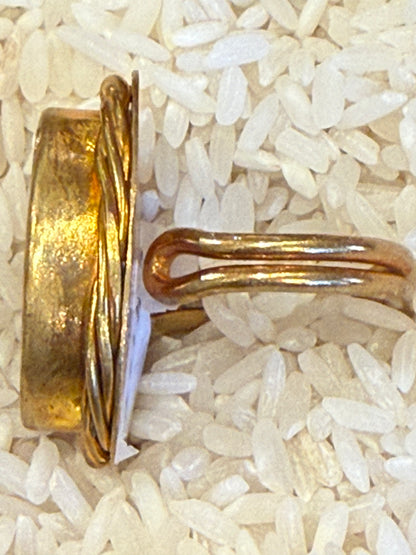 PERSIAN TURQUOISE NEST RINGS