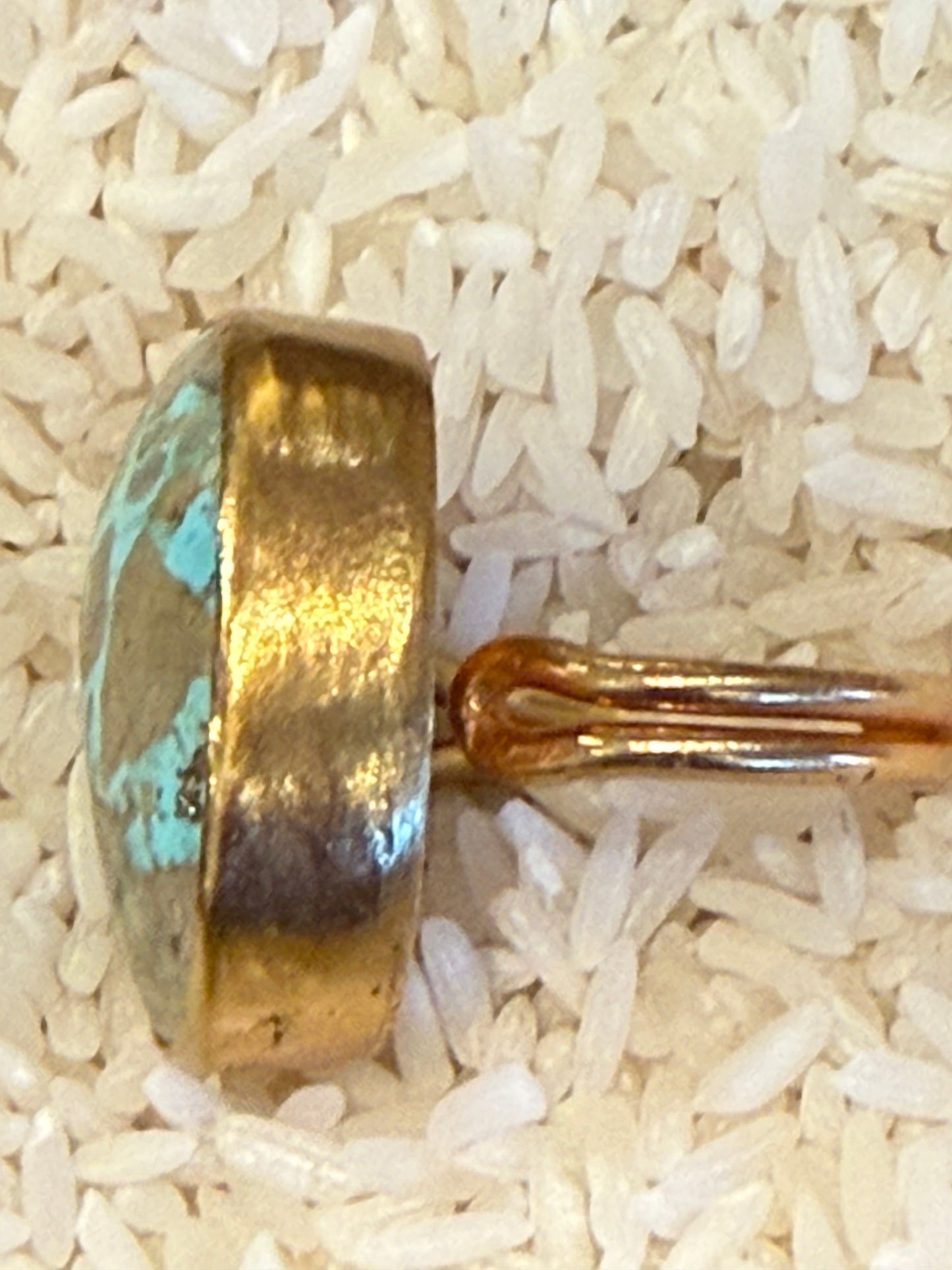 CONTEMPORARY PERSIAN TURQUOISE RINGS