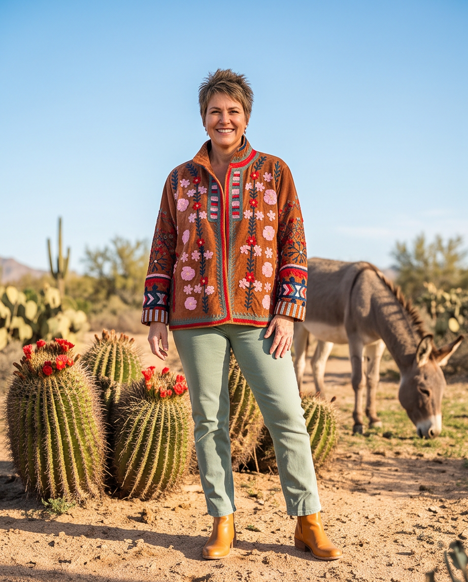 OAXACA DAISY CHAIN JACKET