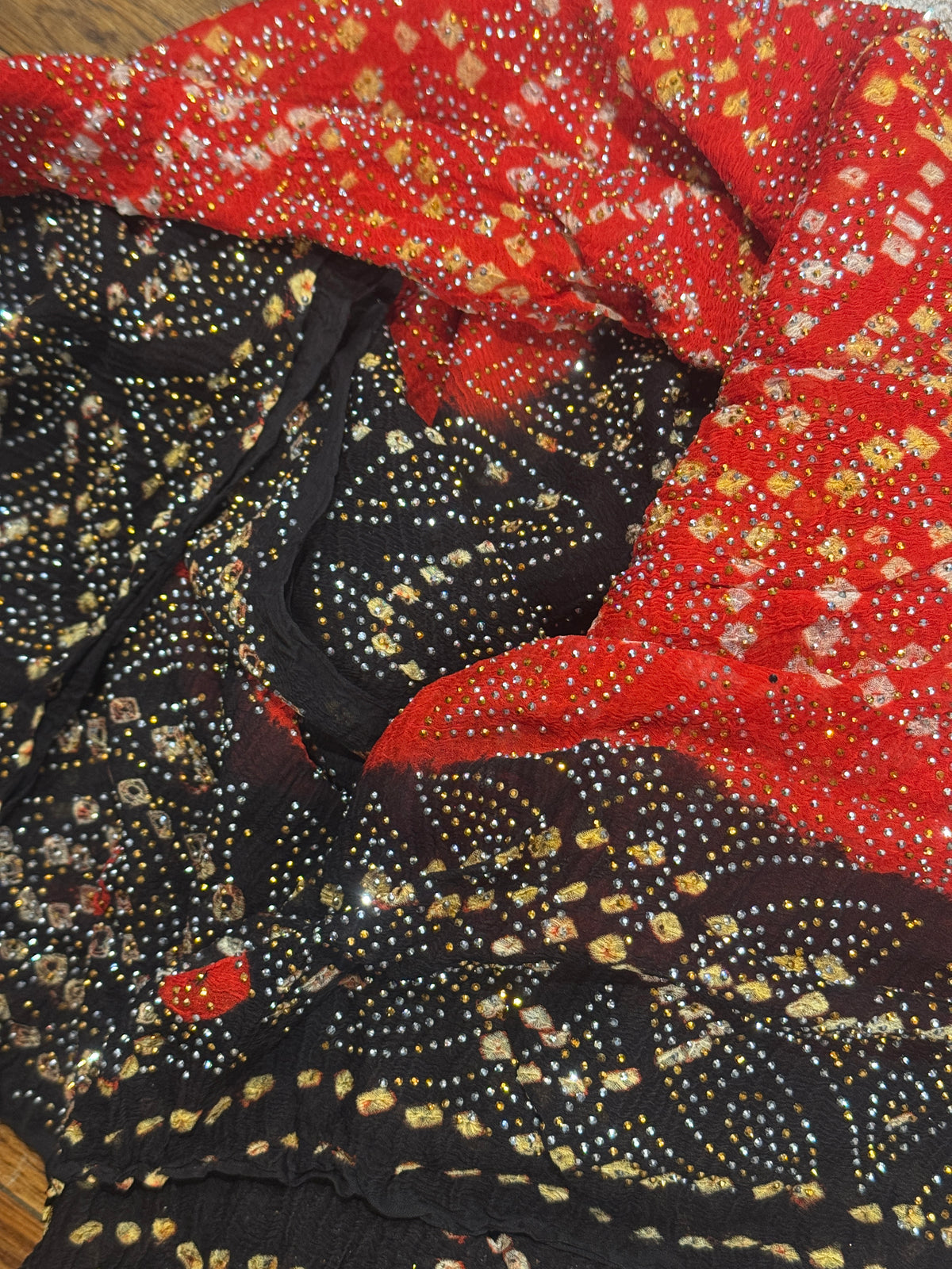 SHEHERAZADE SILK BLING SHAWL