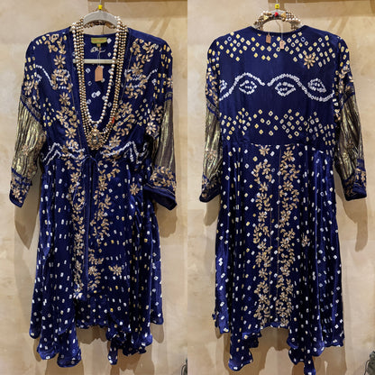 RAJESTIC BLING AZEEZA COAT DRESS