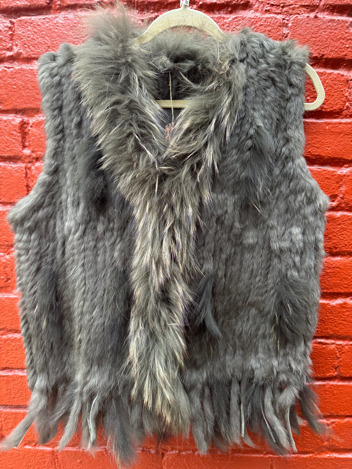 MARZENA RABBIT FUR VEST