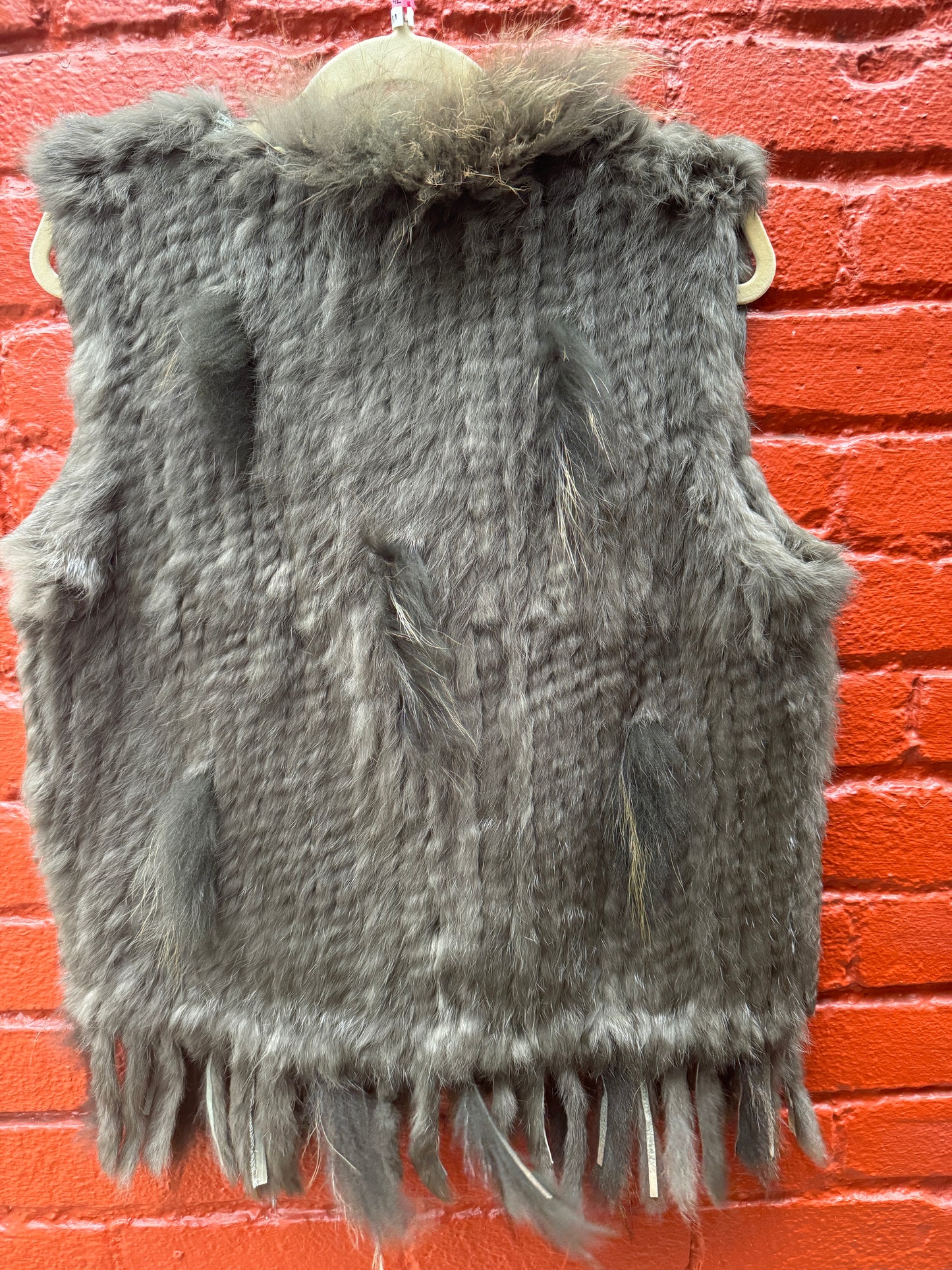 MARZENA RABBIT FUR VEST