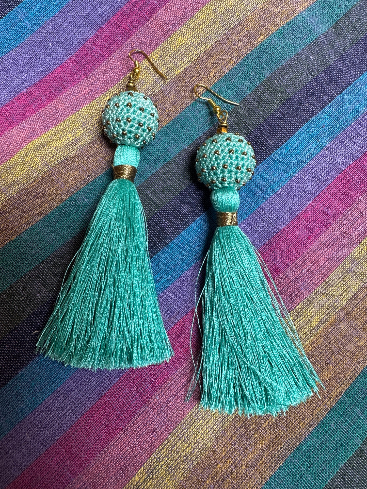 PASSELS OF TASSELS EARRINGS