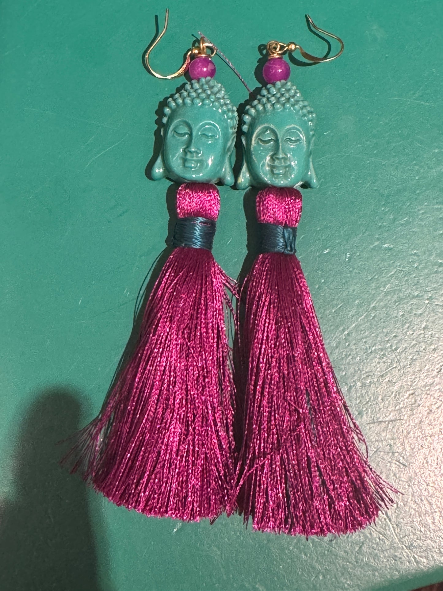 BUDDHA TASSEL EARRINGS