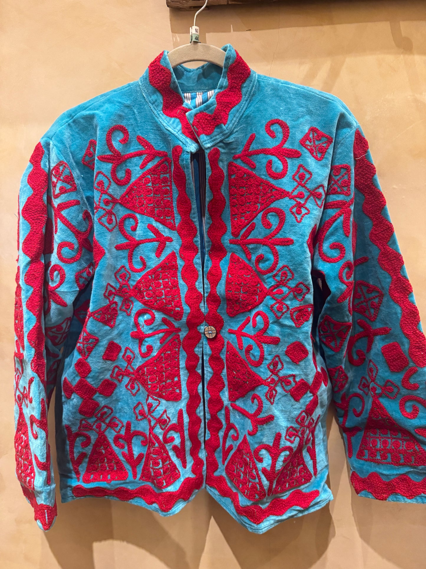 TUAREG JACKET EMBROIDERED VELVET