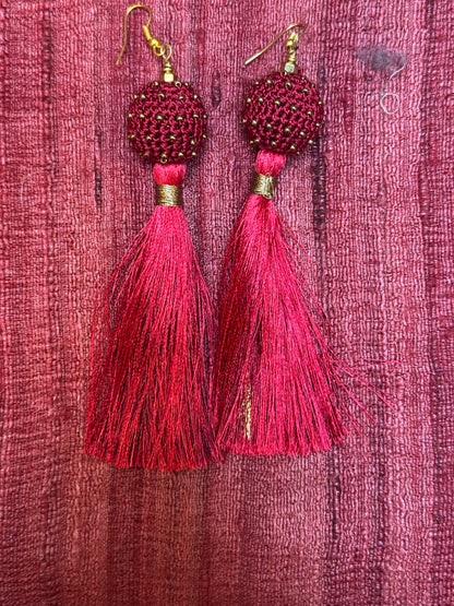 PASSELS OF TASSELS EARRINGS
