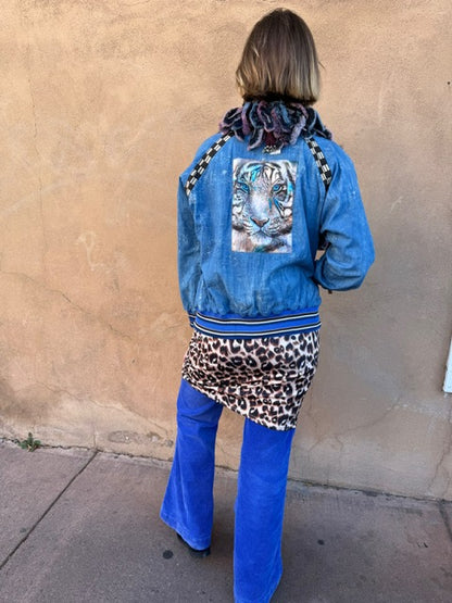 BENGAL TIGER BASEBALL JACKET