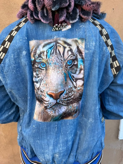 BENGAL TIGER BASEBALL JACKET