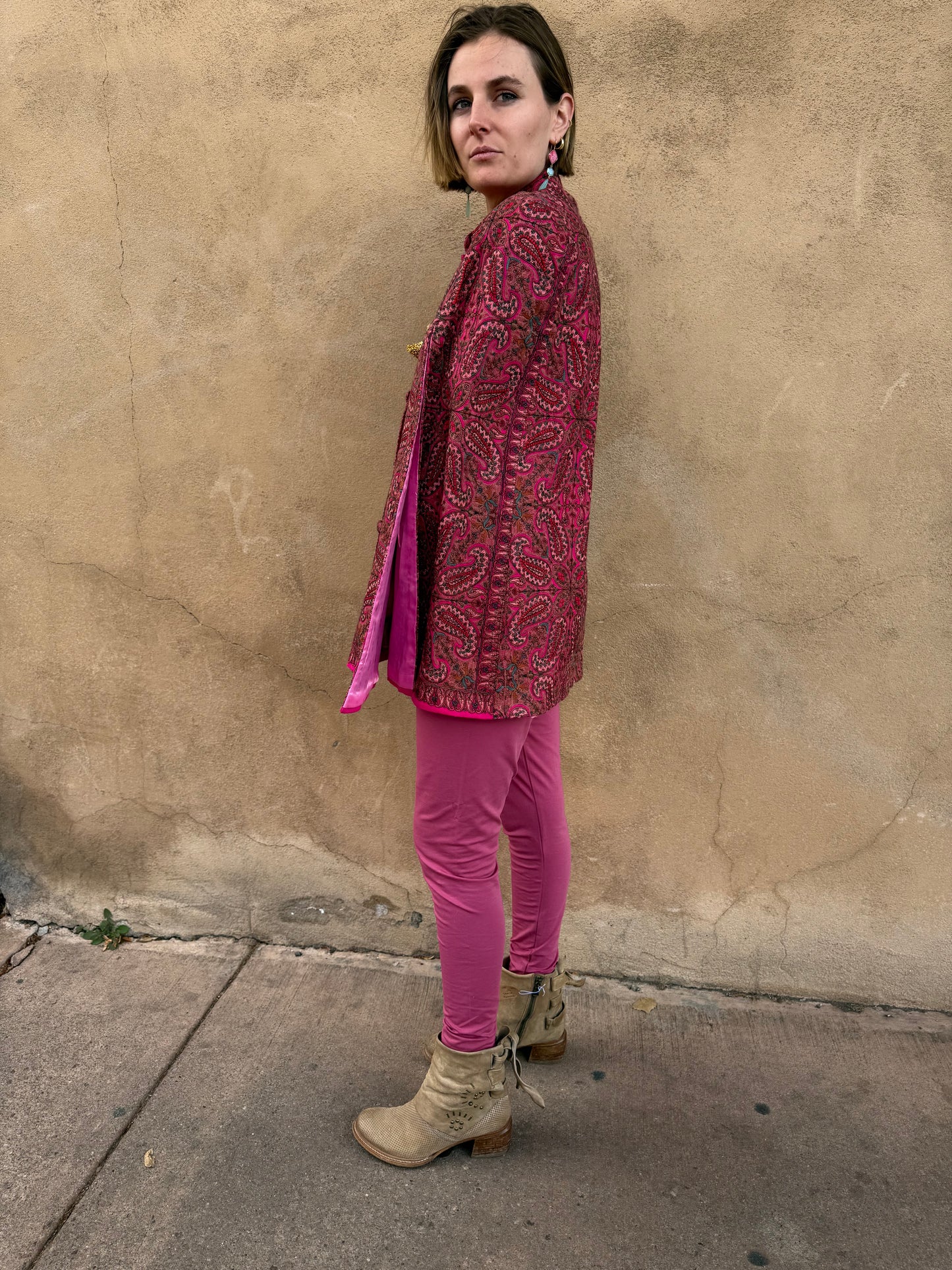 KASHMIR EMBROIDERED CAPE