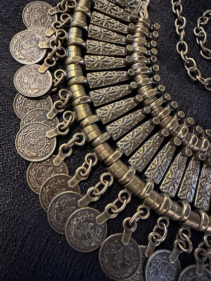 BOUNTY OF BRASS NECKLACES