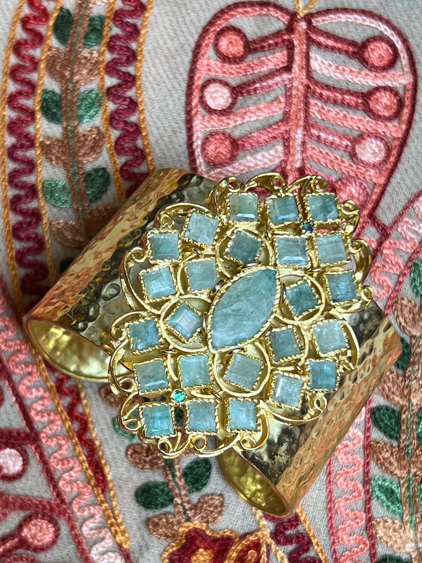 AMAZONITE MOSAIC CUFF