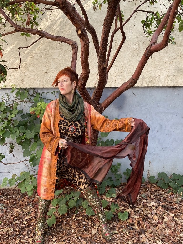 REVERSIBLE SARI DUSTER