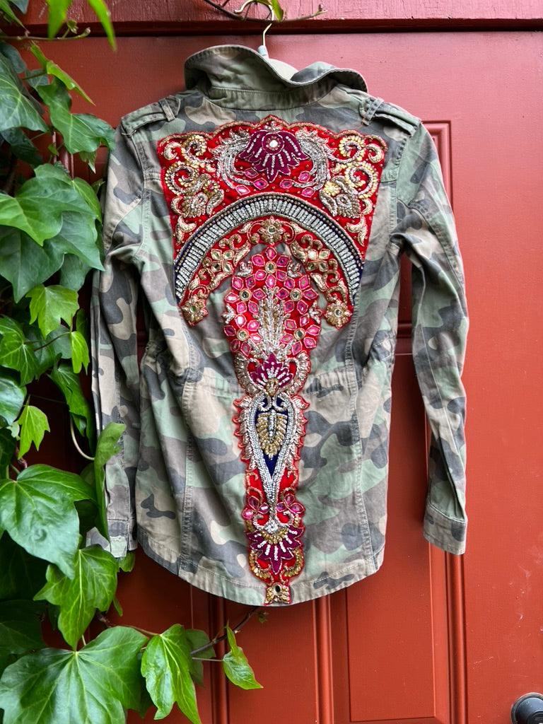 CAMO BLING JACKET