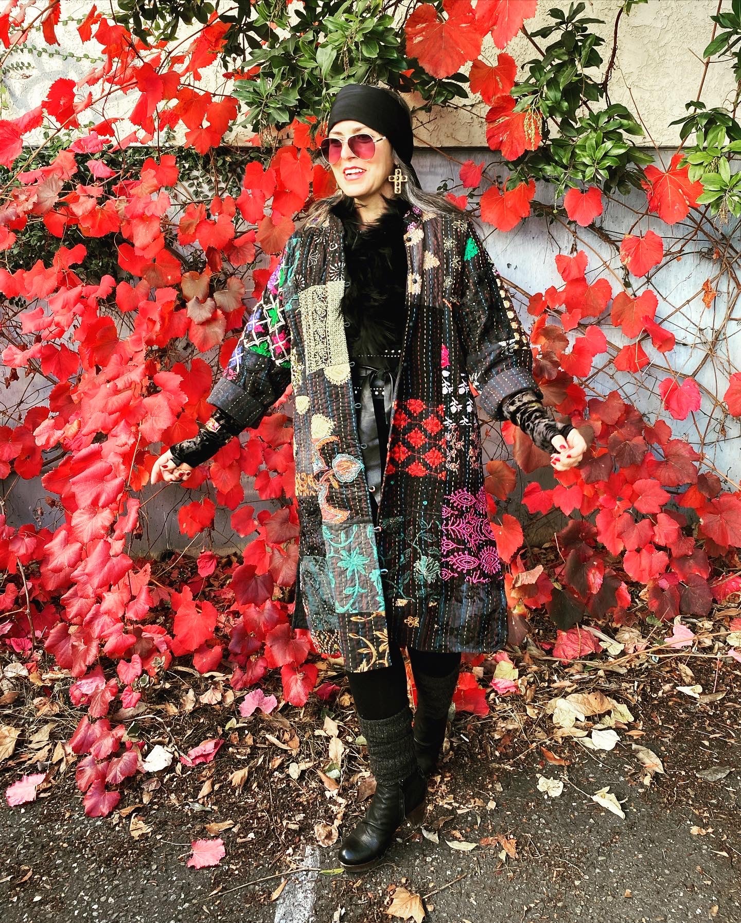 PATCHWORK NEHRU COAT