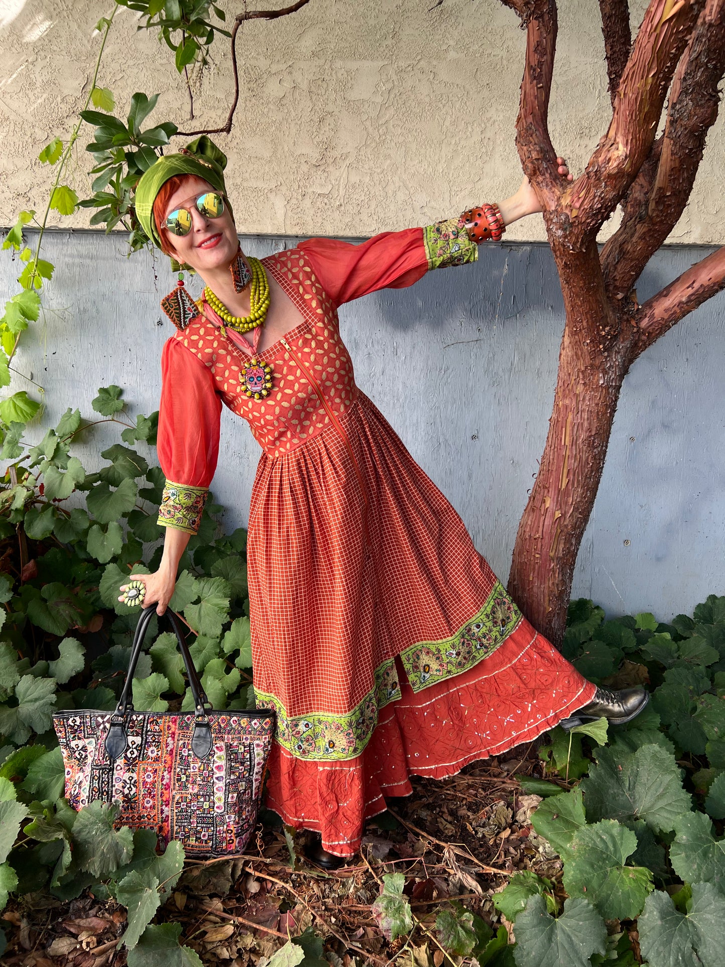 VELÁZQUEZ DRESS CREOLE CORAL