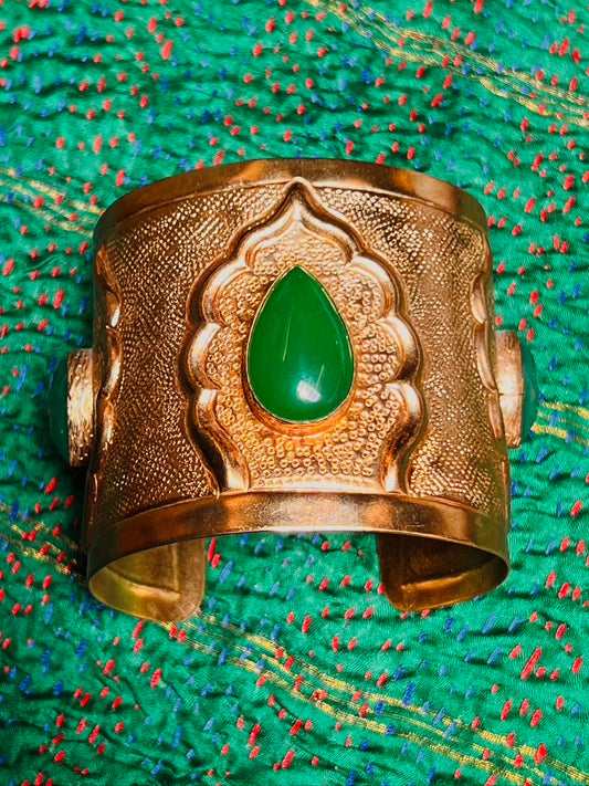 GREEN with ENVY CUFF BRACELET