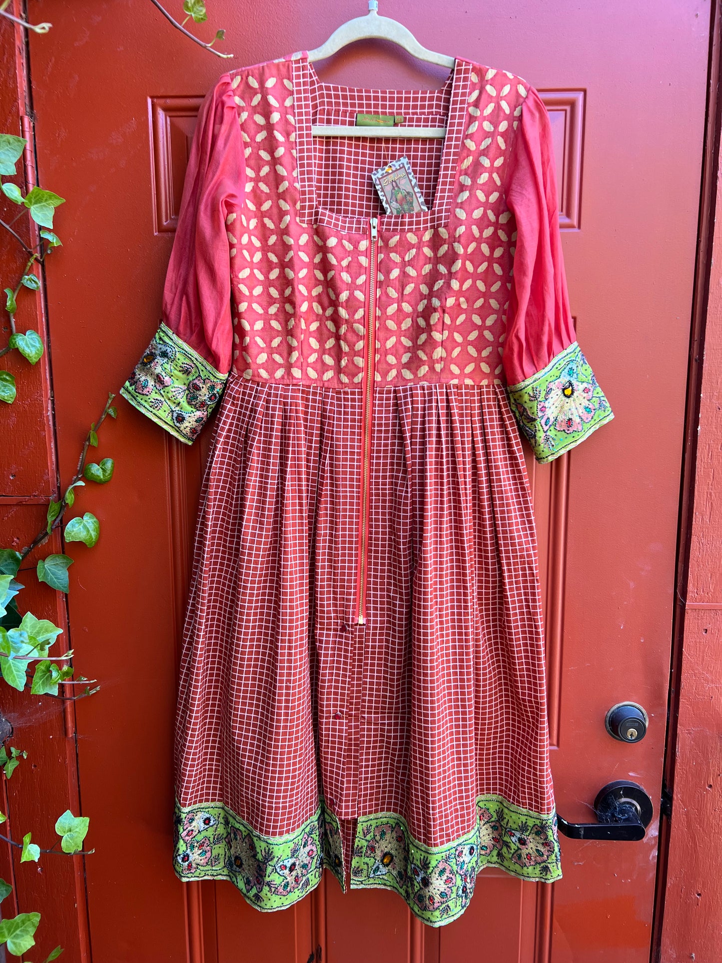 VELÁZQUEZ DRESS CREOLE CORAL