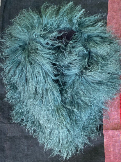 Mongolian fur collar spruce Andrea Serrahn Serrahna