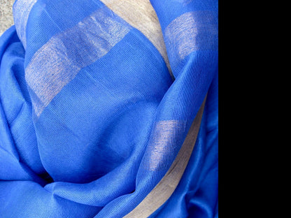 Ukraine blue g whisper silk scarf Andrea Serrahn Serrahna