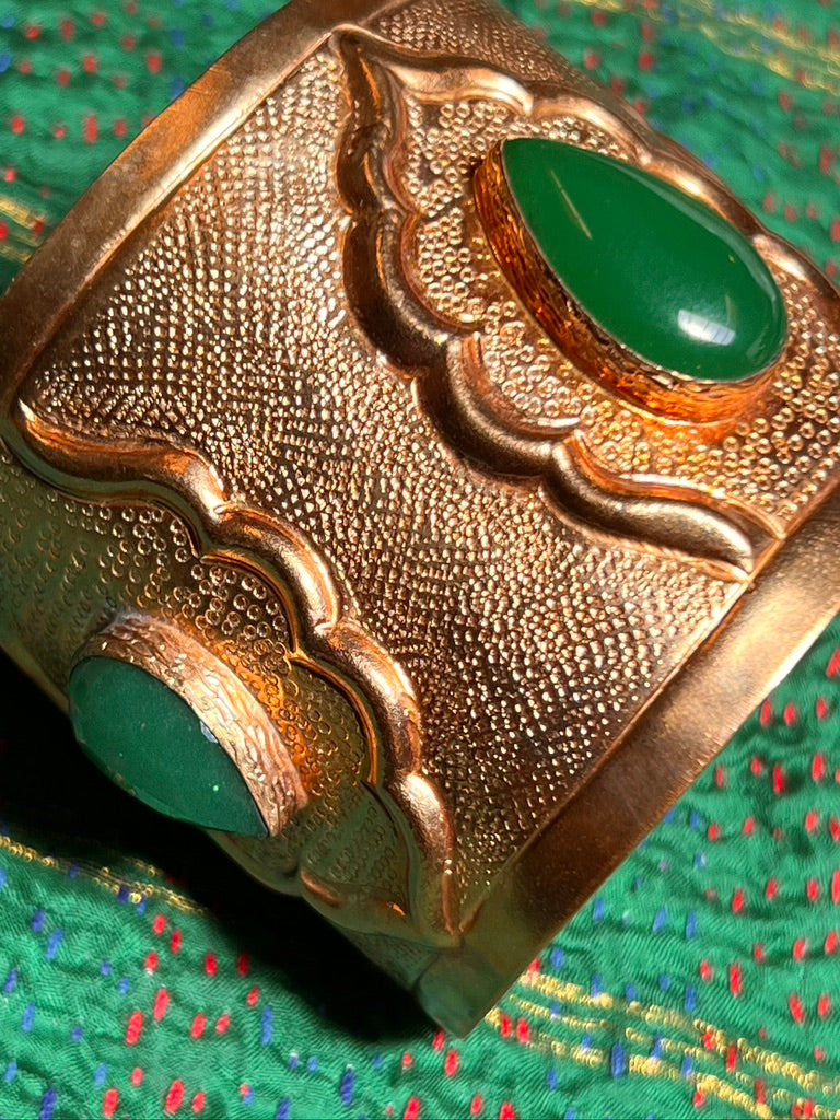 GREEN with ENVY CUFF BRACELET