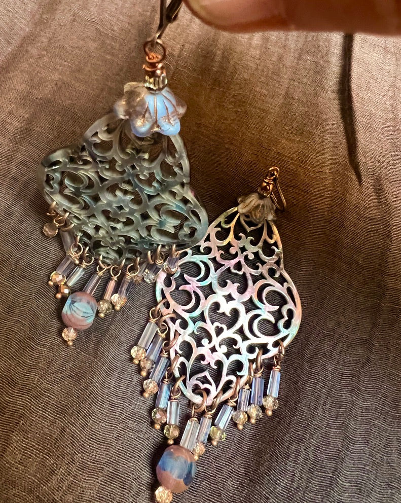 FOUR SEASONS CHANDELIER EARRINGS