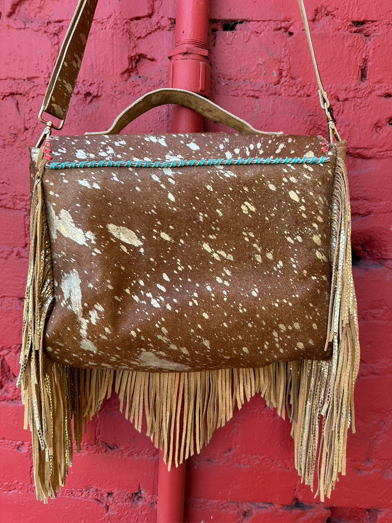 EXQUISITELY BEADED APPALOOSA BAG