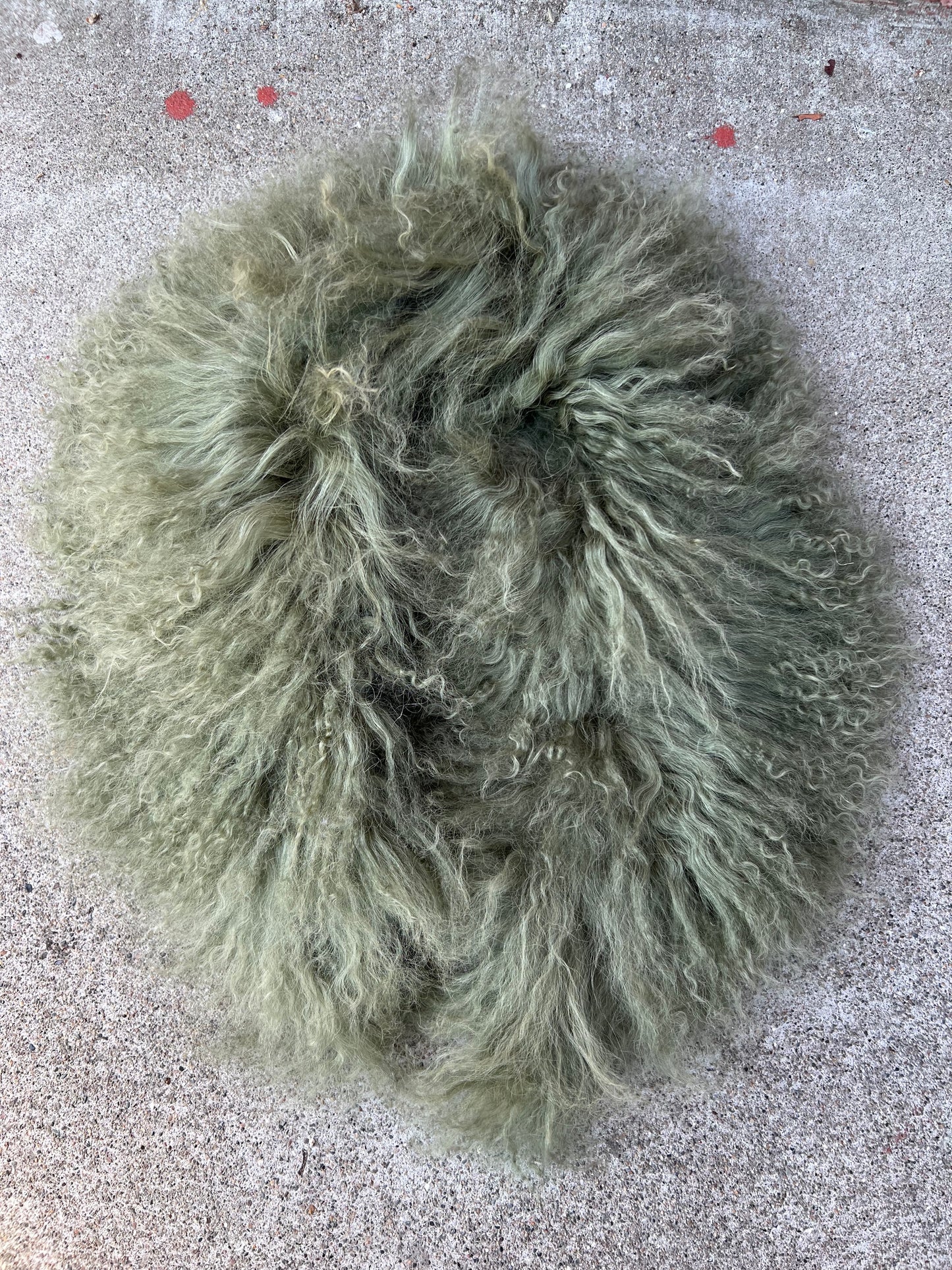 MONGOLIAN LAMB FUR COLLAR