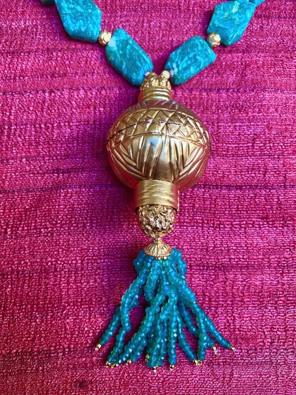 Amazonite Tibetan Coral Turquoise necklaces Andrea Serrahn Serrahna