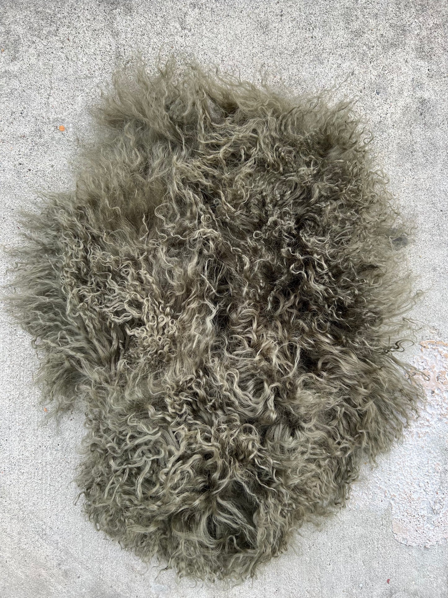 MONGOLIAN LAMB FUR COLLAR