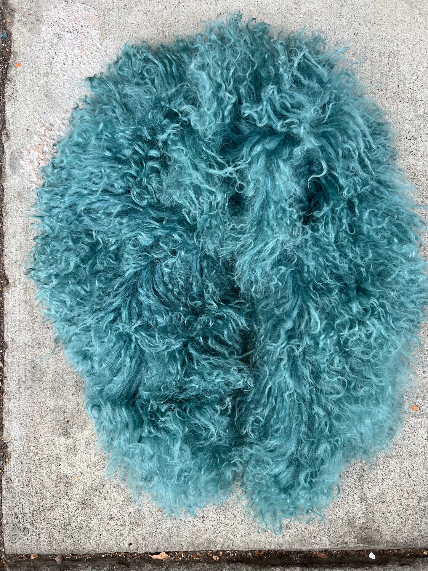 MONGOLIAN LAMB FUR COLLAR