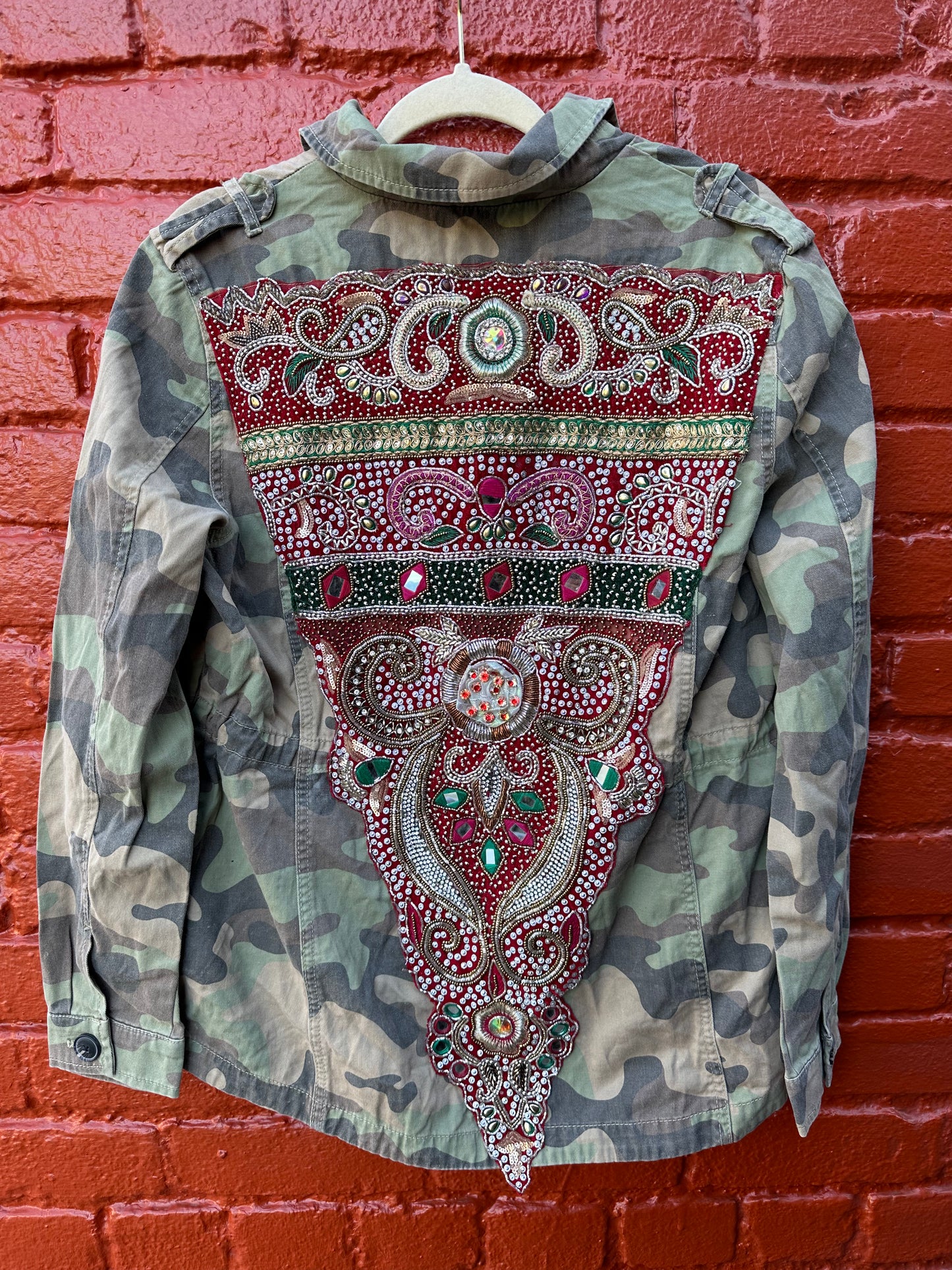 CAMO BLING JACKET