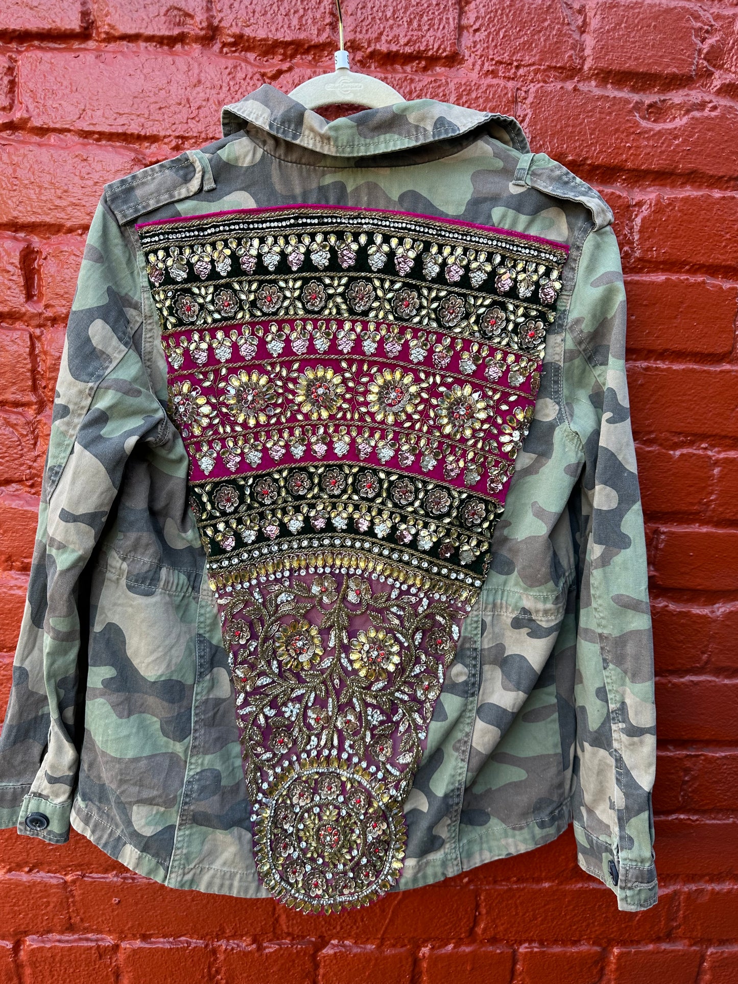 CAMO BLING JACKET